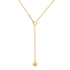 Gold Adjustable Chain with mini ball end