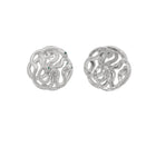 Núra Luxor Earrings in Silver by THENUM – serpent earrings, 925 sterling silver, view 2