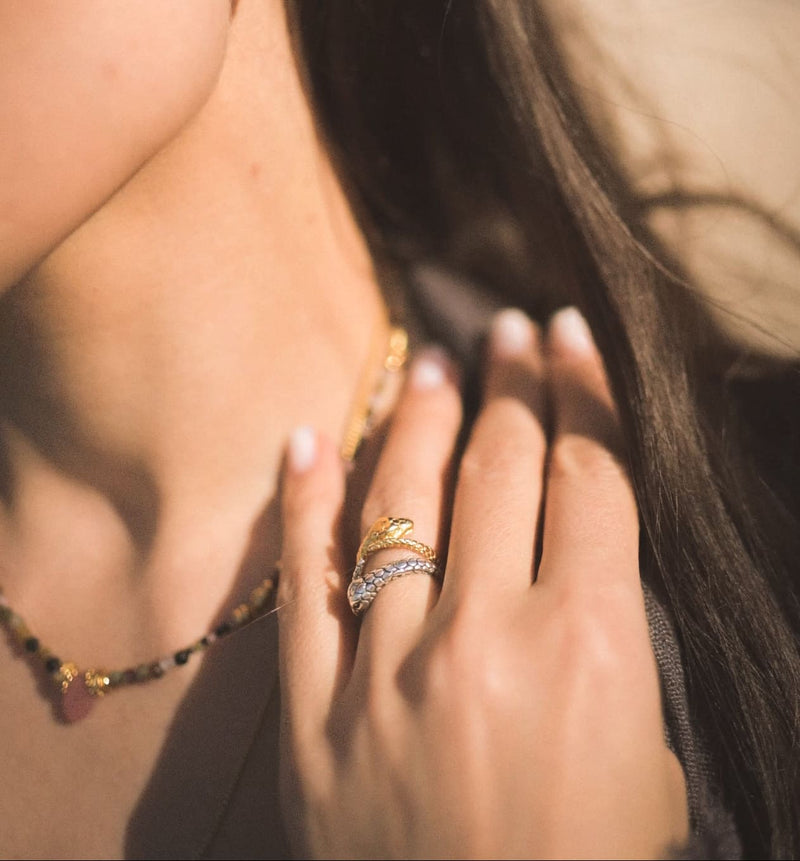 Serpent Coil Ring