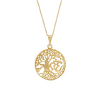 Bodhi Om Medallion Necklace