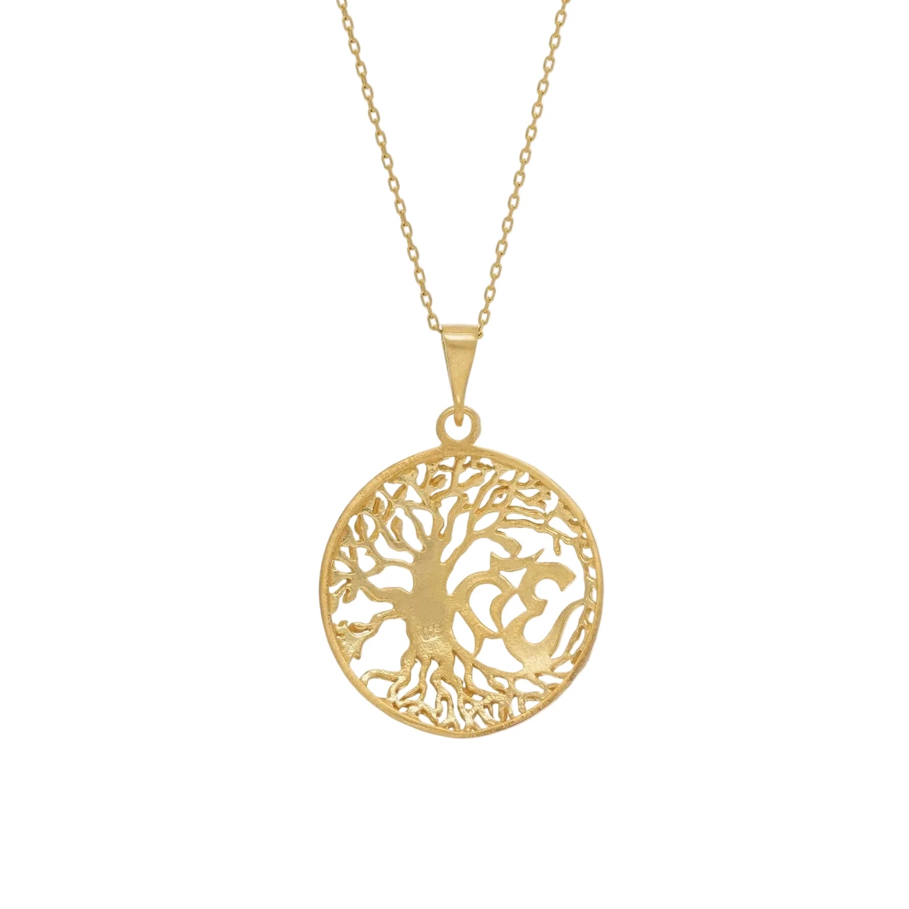 Bodhi Om Medallion Necklace